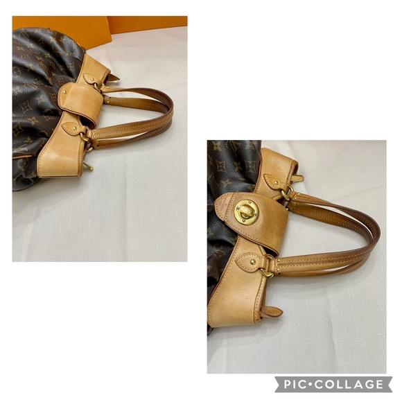 Authentic Louis Vuitton Boetie PM Monogram Brown Coated Canvas Shoulder Bag 💼❤️ - Picture 7 of 17